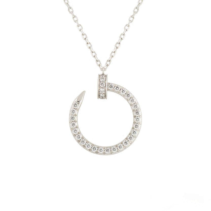 Lume Jewelry JUSTE ネックレス シルバーダイヤモンド