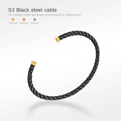 『Lume Jewelry』フォースシリーズ ブレスレットケーブル 50種類 (DIY選択)