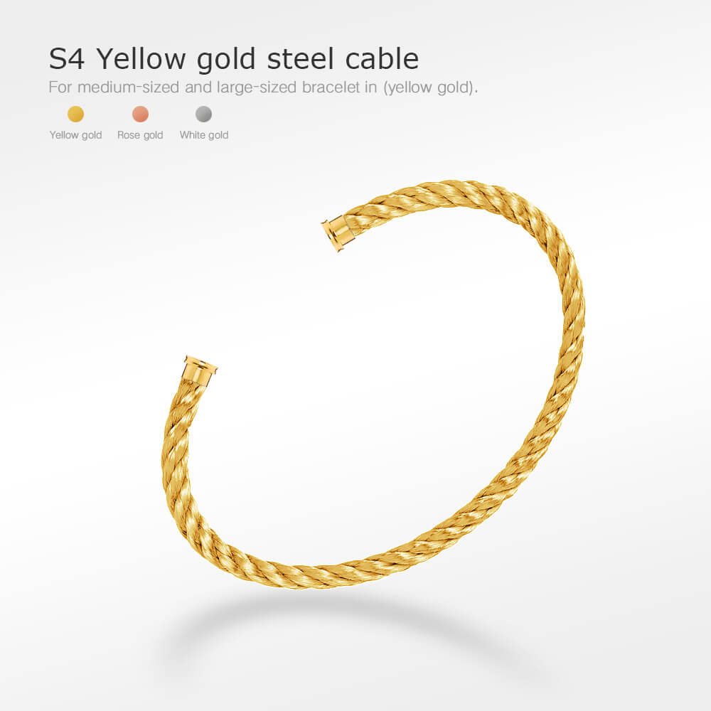 『Lume Jewelry』フォースシリーズ ブレスレットケーブル 50種類 (DIY選択)