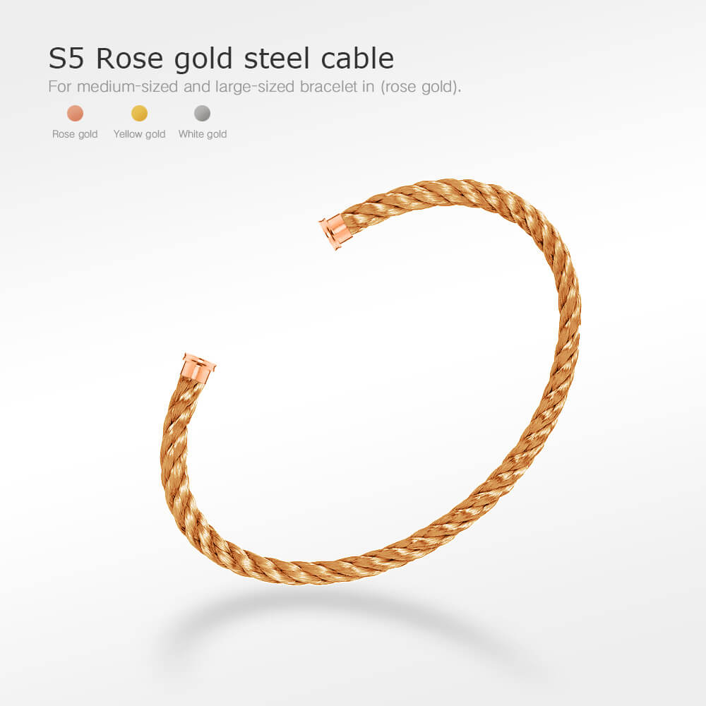 『Lume Jewelry』フォースシリーズ ブレスレットケーブル 50種類 (DIY選択)