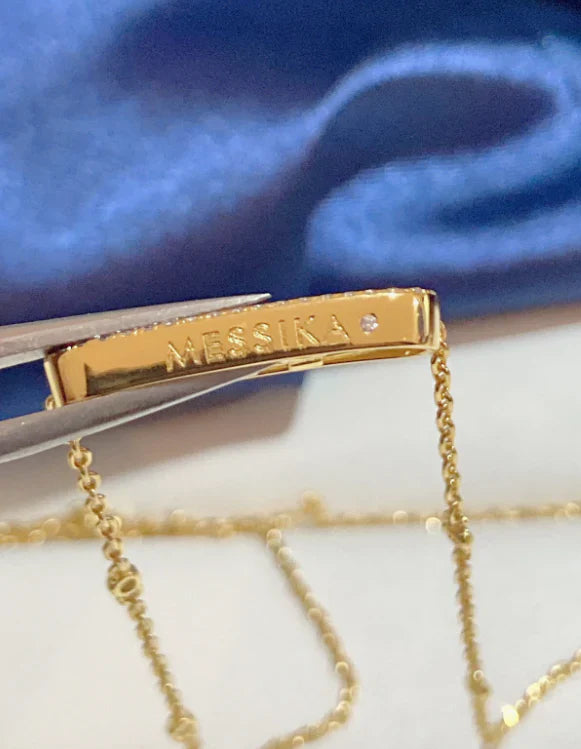 [Lume Jewelry] MK MOVE FULL DIAMOND NECKLACE