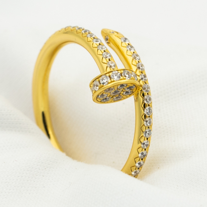 Lume Jewelry「ジュスト リング」1.8MM ゴールド ダイヤモンド