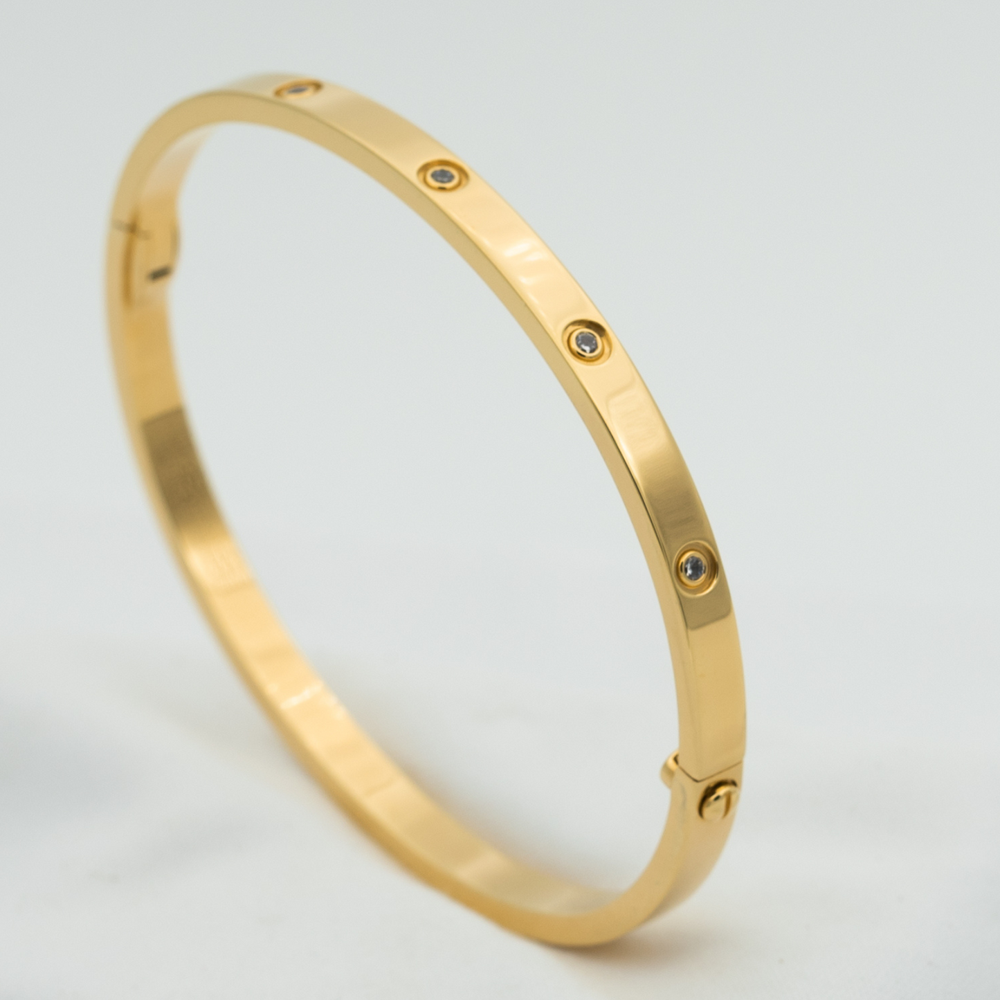 ルミー ジュエリー ラブブレスレット 3.65MM 10ポイントダイヤモンド