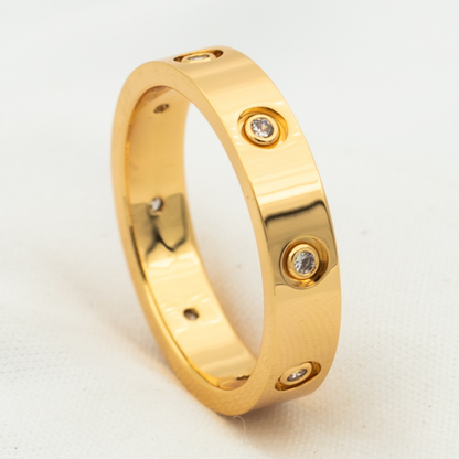「ルメール ジュエリー」LOVE リング 3.6MM 8ダイヤモンド