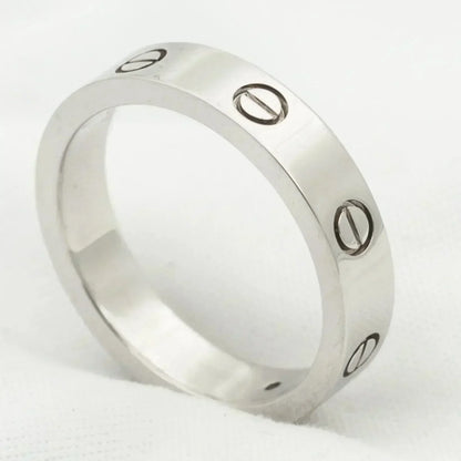 Lume Jewelry「LOVE RING 4MM 1 DIAMOND SILVER」