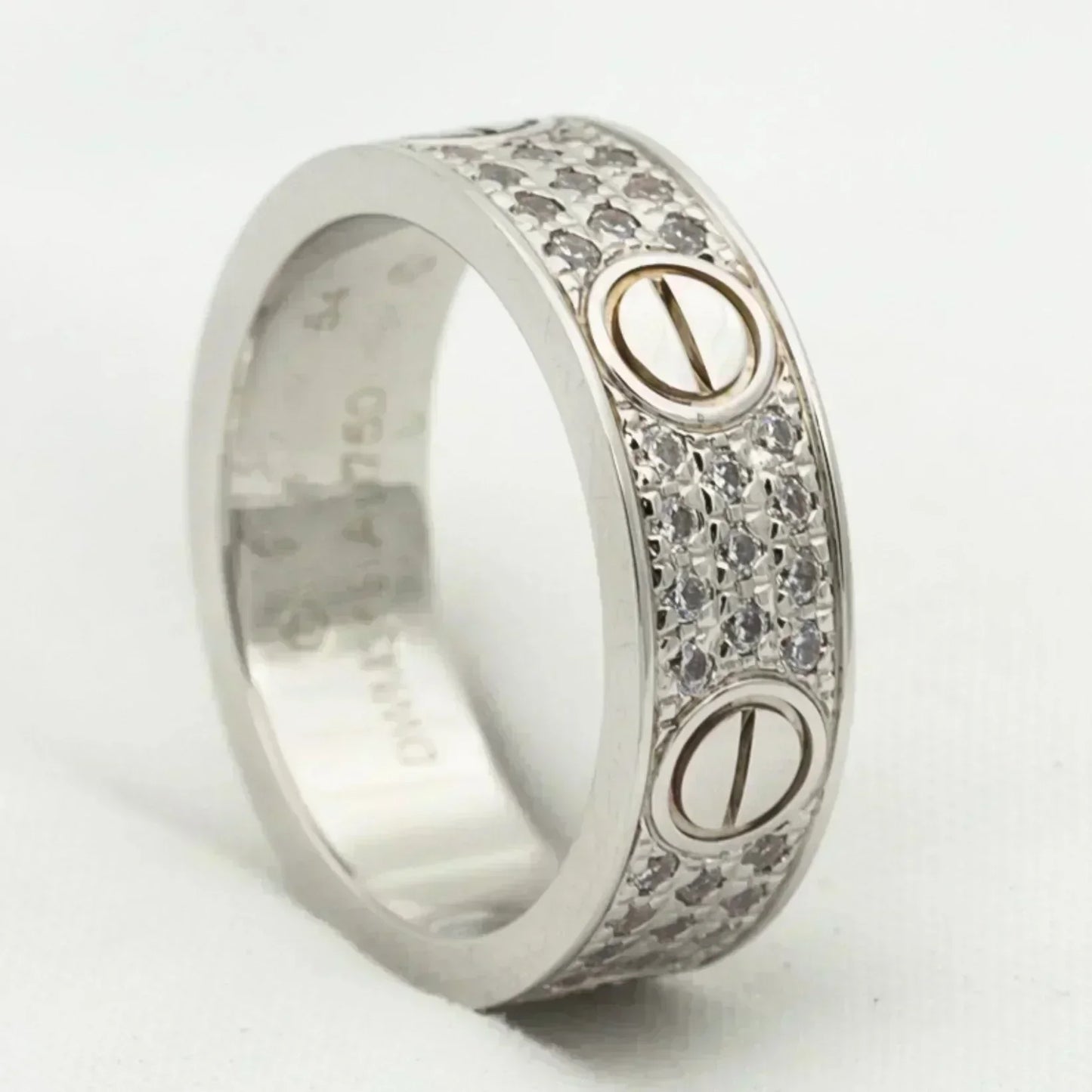 Lume Jewelry 『LOVE RING 5.5MM DIAMONDS PAVED』