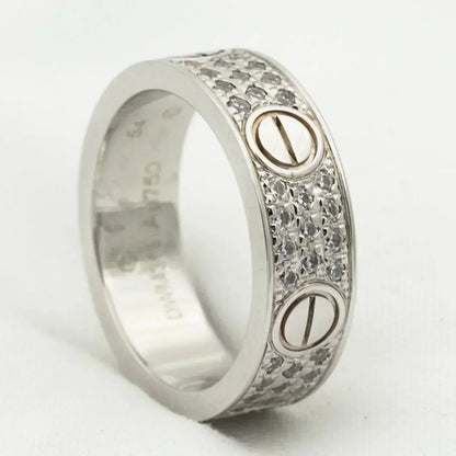Lume Jewelry 『LOVE RING 5.5MM DIAMONDS PAVED』