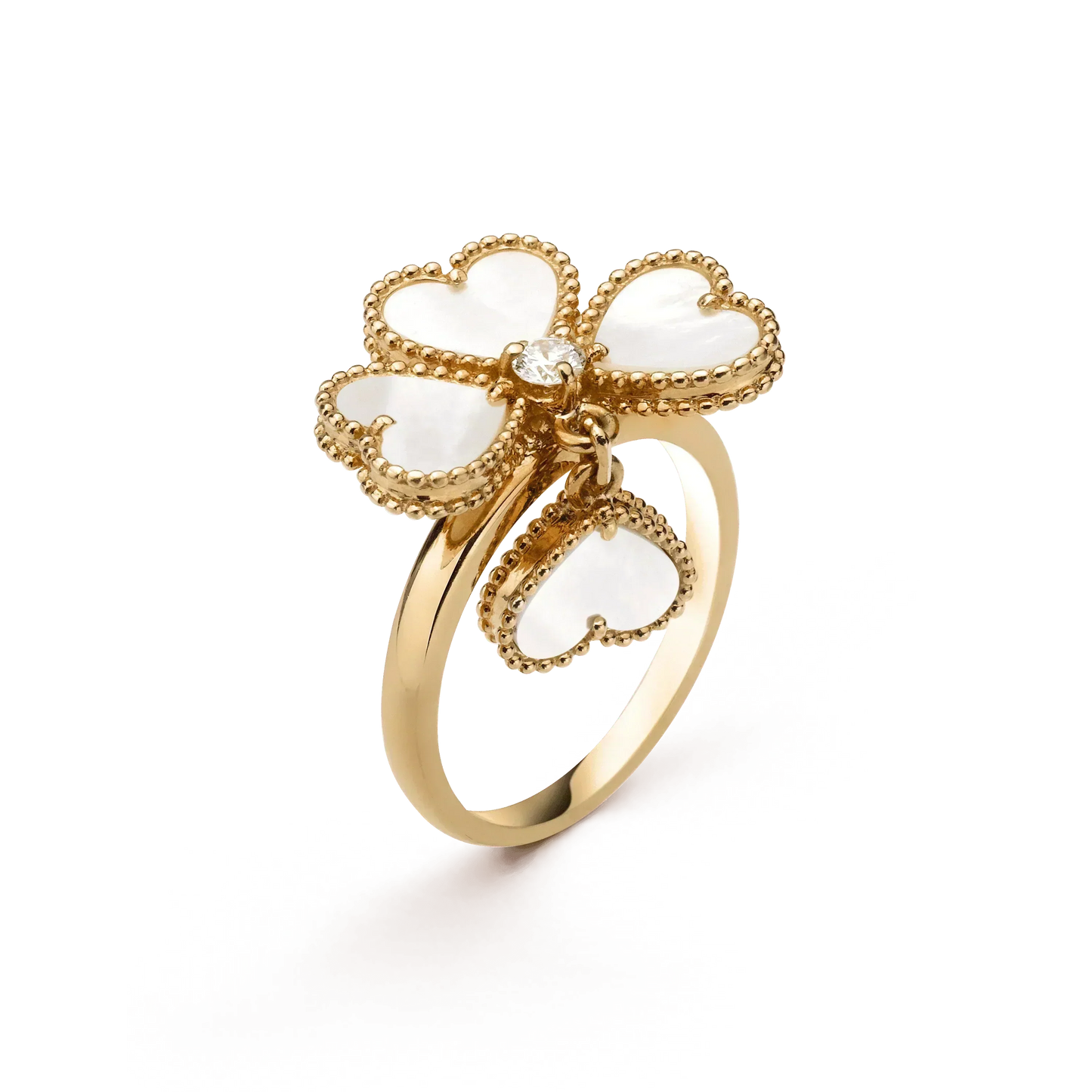 Lume Jewelry SWEET CLOVER WHITE MOP リング