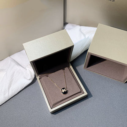 「Lume Jewelry」JEUX DE ピンクゴールドダイヤモンドネックレス