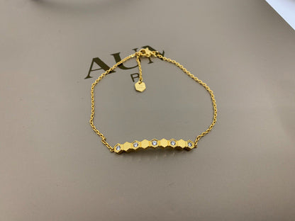 ®Lume Jewelry®ビーラブブレスレット ダイヤモンド