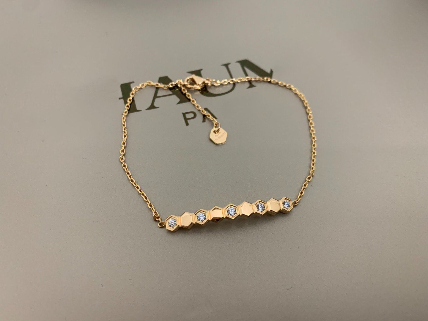 ®Lume Jewelry®ビーラブブレスレット ダイヤモンド