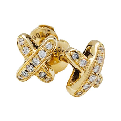 『Lume Jewelry』JEUX DE GOLD DIAMOND EARRINGS