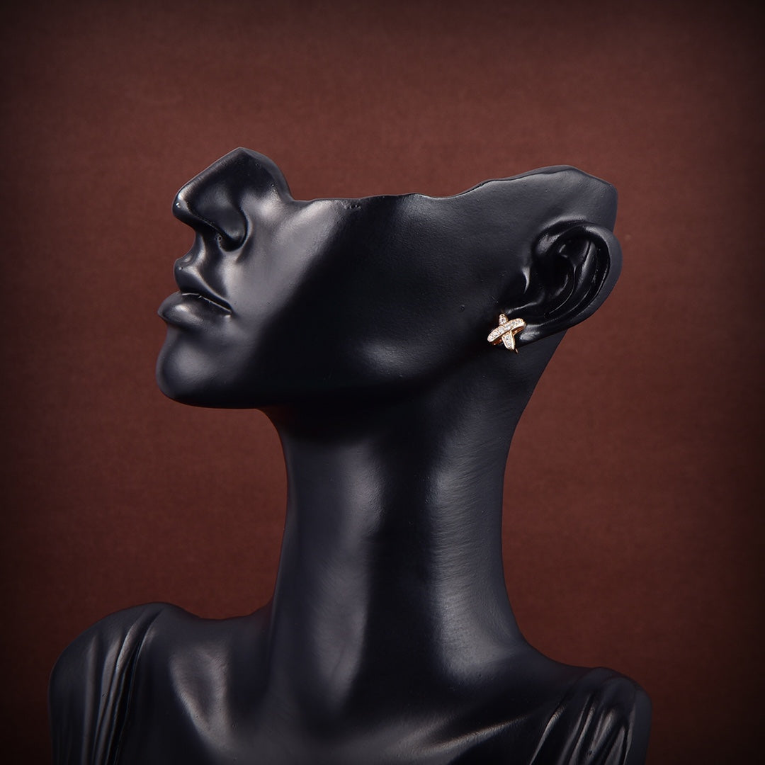 『Lume Jewelry』JEUX DE GOLD DIAMOND EARRINGS