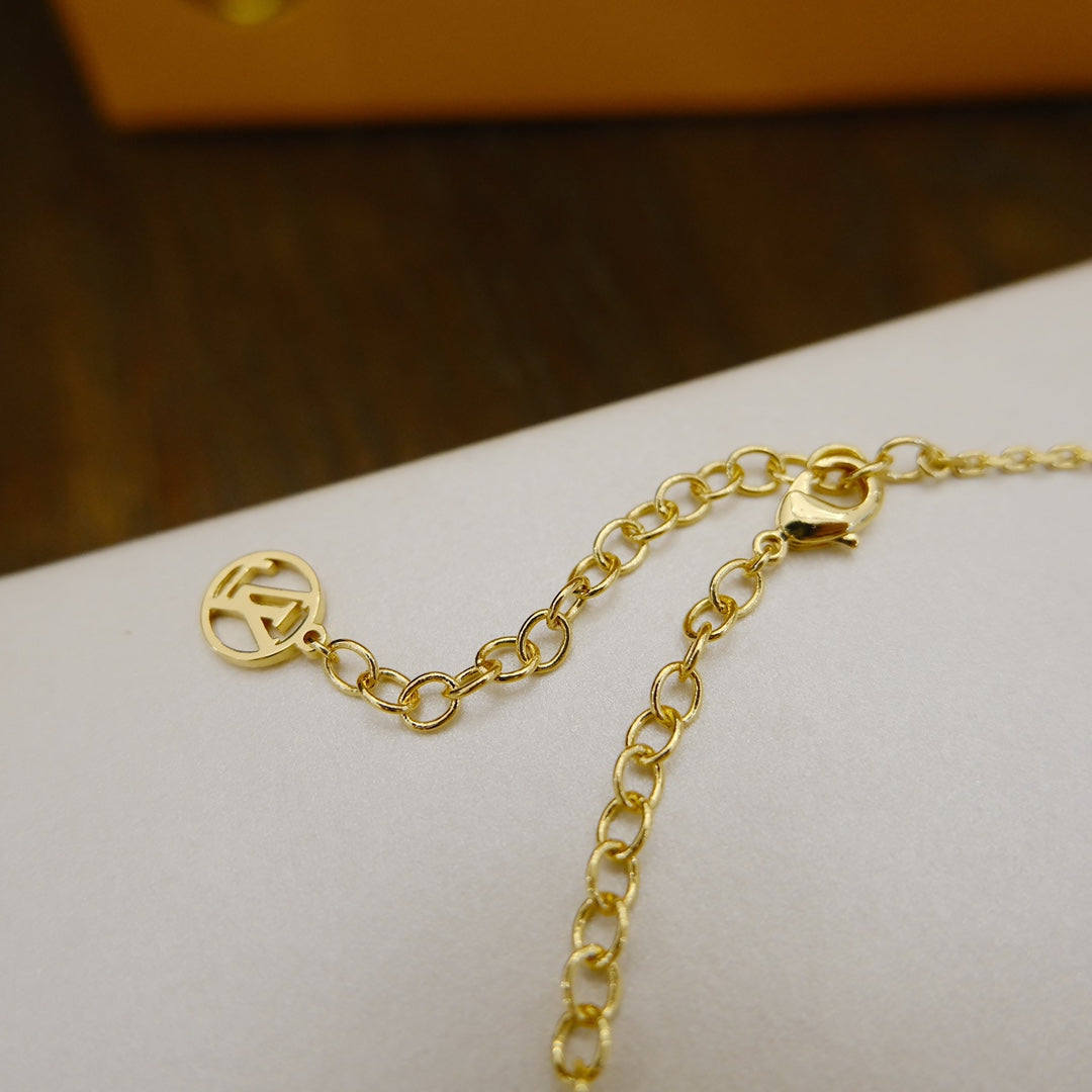 「Lume Jewelry」ブルーミング サプル ネックレス 真鍮