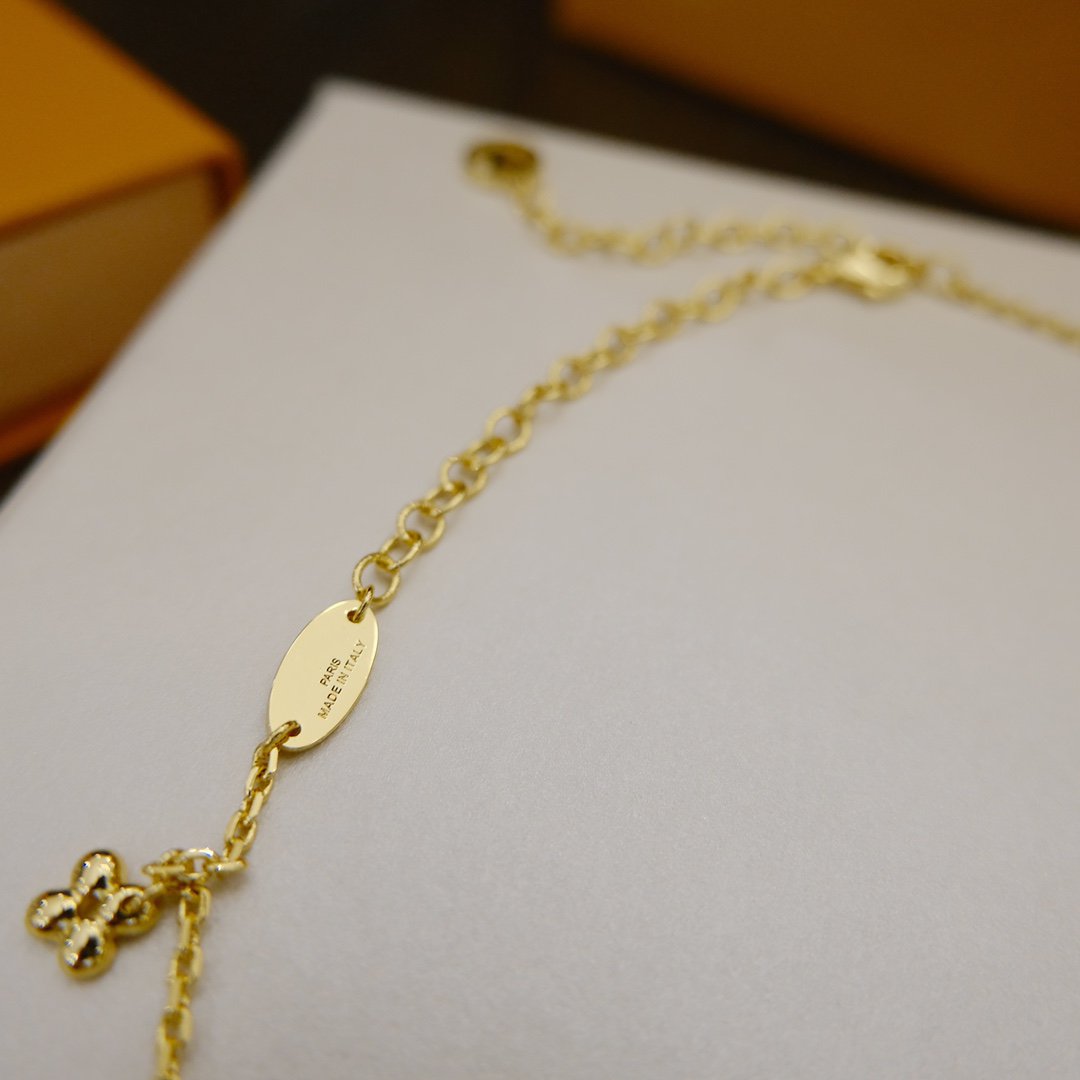 「Lume Jewelry」ブルーミング サプル ネックレス 真鍮