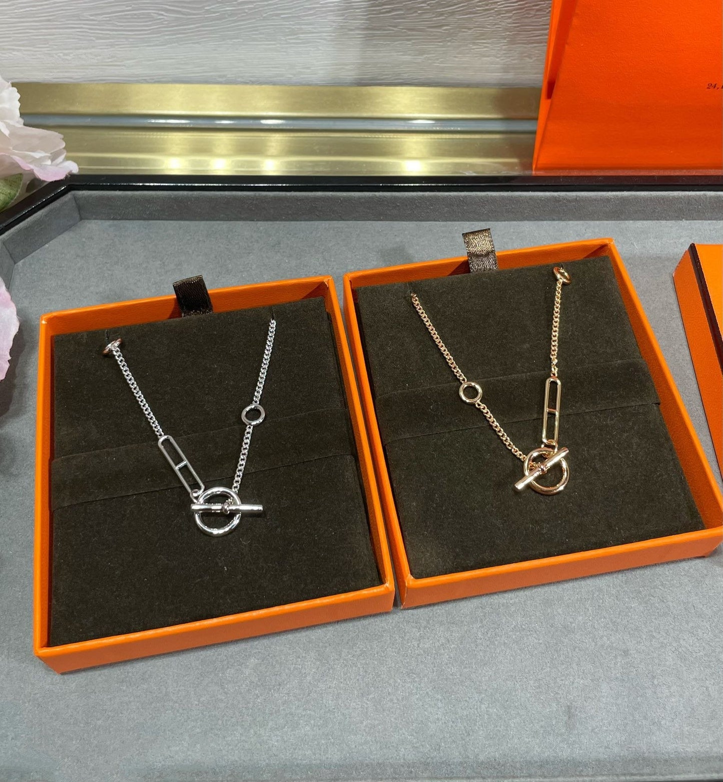 Lume Jewelry HM STERLING シェーヌダンクル ハート