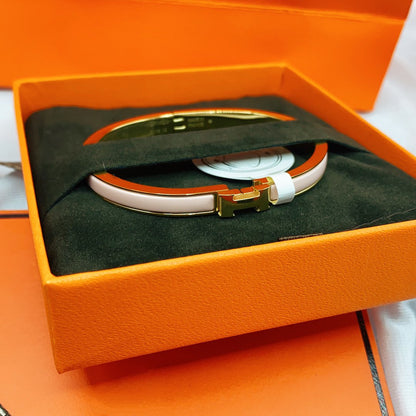 Lume Jewelry　クラシック HM クリック ピンク 8MM エナメル ブレスレット