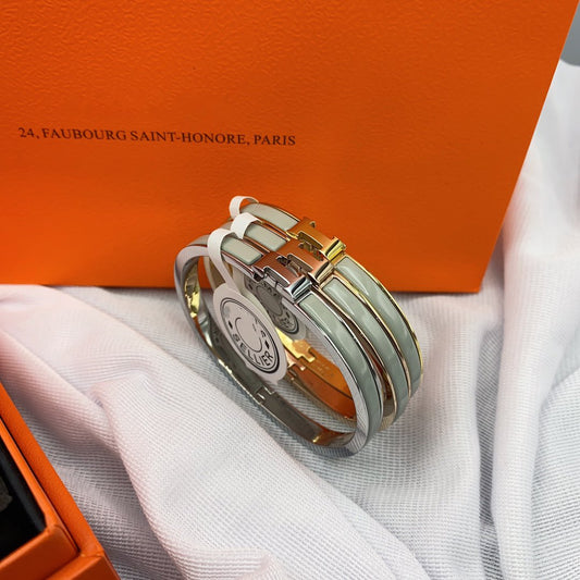 Lume Jewelry　クラシック HM クリック グリーン 8mm エナメル ブレスレット