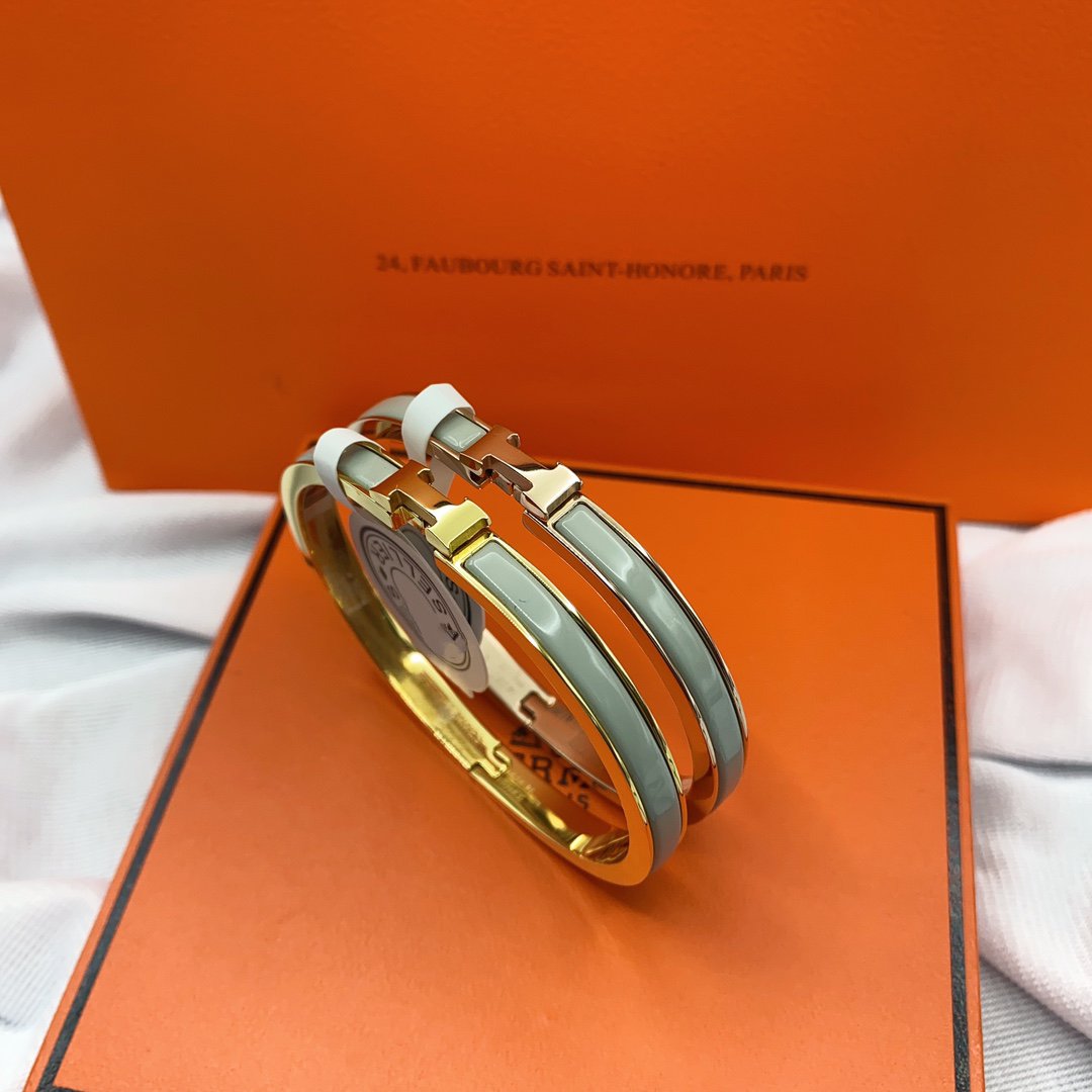 Lume Jewelry　クラシック HM クリック グリーン 8mm エナメル ブレスレット