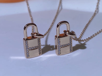 「ルームジュエリー」HMアドバンスドニッチロックヘッドネックレス ダイヤモンド