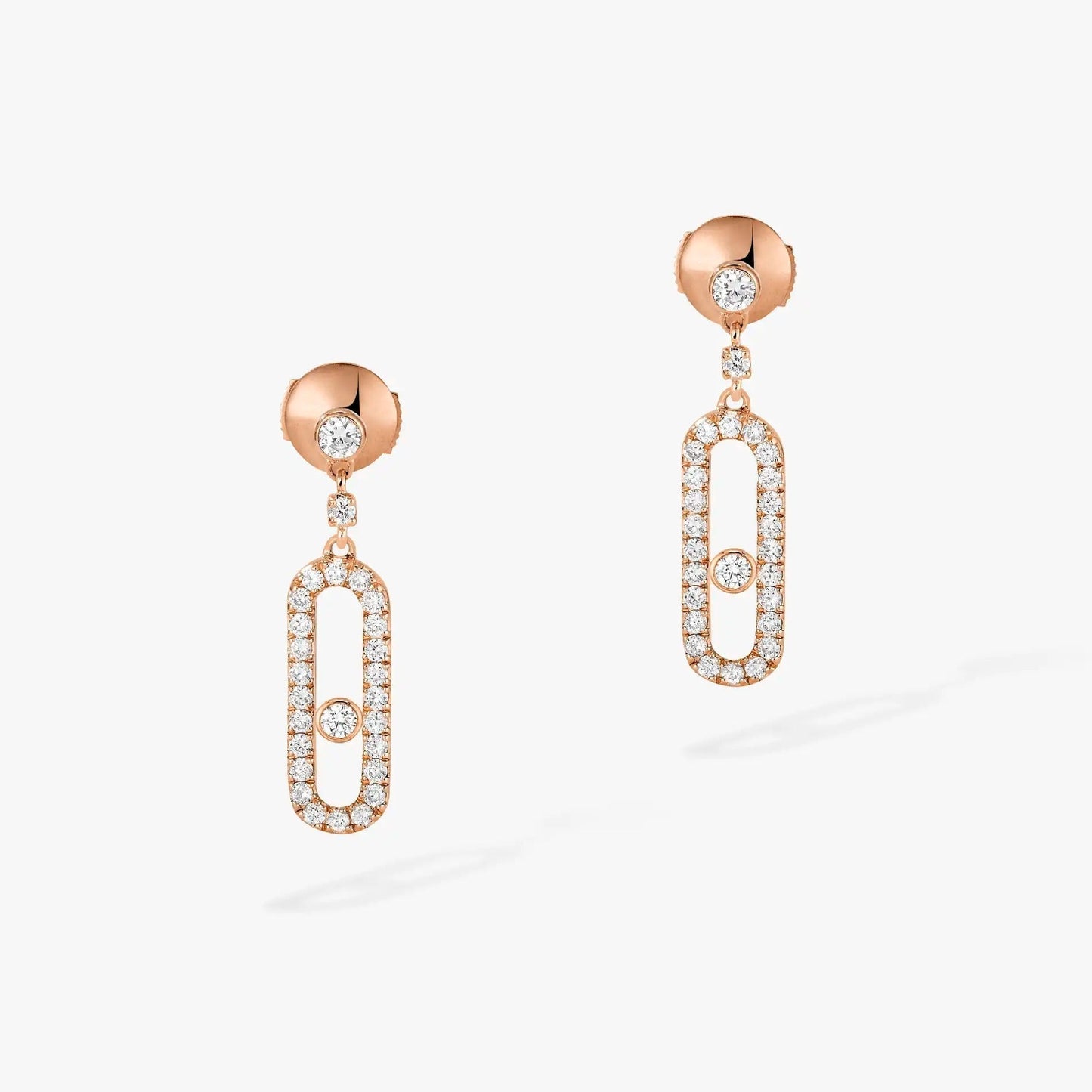 [Lume Jewelry]DORMEUSES MOVE UNO DIAMOND EARRINGS