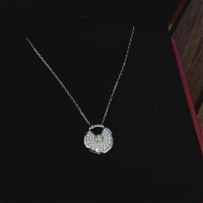 Lume Jewelry『アミュレット シルバー フル ダイヤモンド ネックレス』