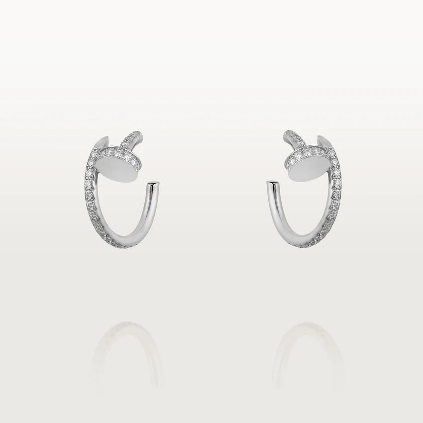 Lume Jewelry『JUSTE EARRINGS 12.75MM SILVER DIAMOND』