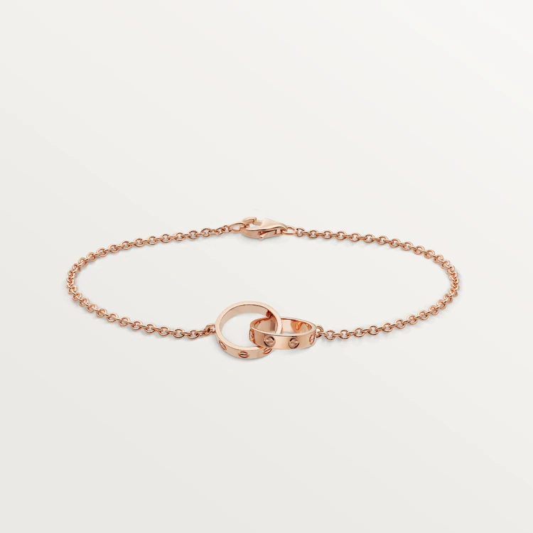 Lume Jewelry「LOVE ブレスレット ダブルリング」