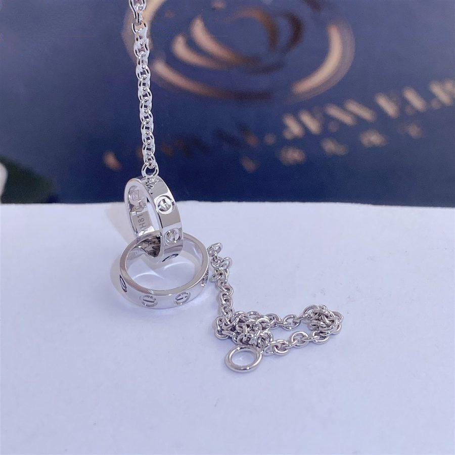 Lume Jewelry「LOVE ブレスレット ダブルリング」