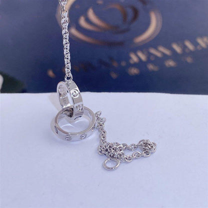 Lume Jewelry「LOVE ブレスレット ダブルリング」