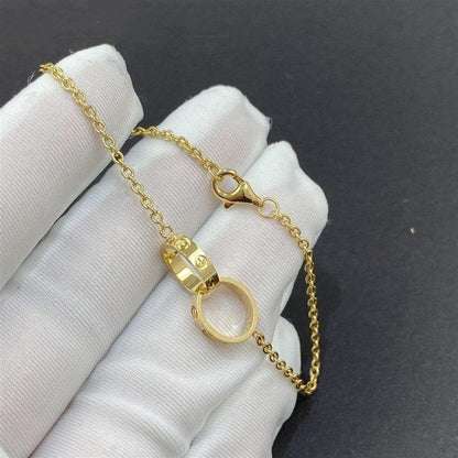 Lume Jewelry「LOVE ブレスレット ダブルリング」