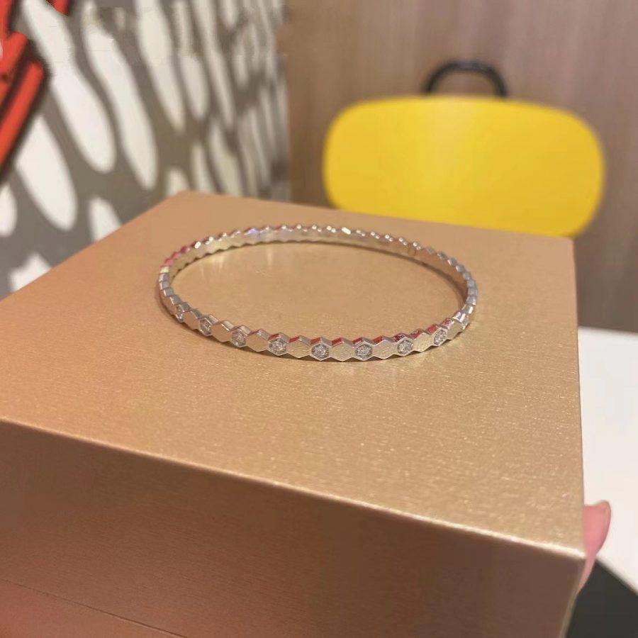 Lume Jewelry「BEE LOVE シルバーダイヤモンドブレスレット」