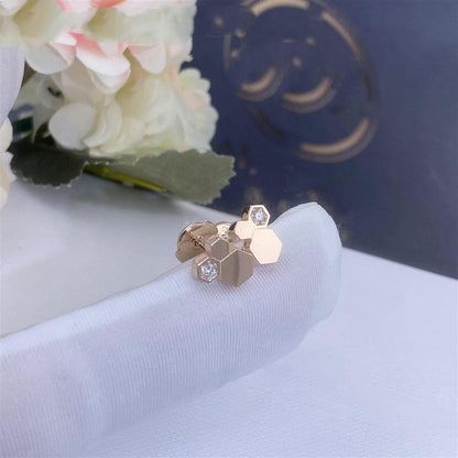 Lume Jewelry 『BEE LOVE PINK GOLD DIAMOND EARRINGS』