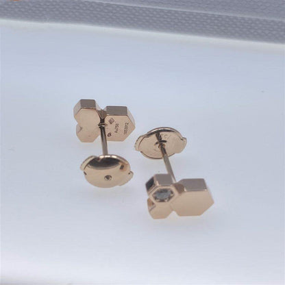 Lume Jewelry 『BEE LOVE PINK GOLD DIAMOND EARRINGS』