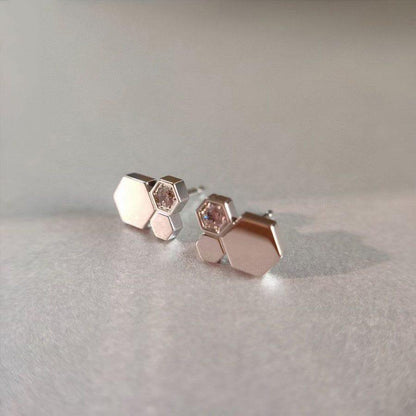 Lume Jewelry BEE LOVE シルバーダイヤモンドピアス