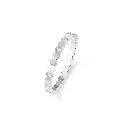 「Lume Jewelry」BEE LOVE RING SILVER DIAMOND