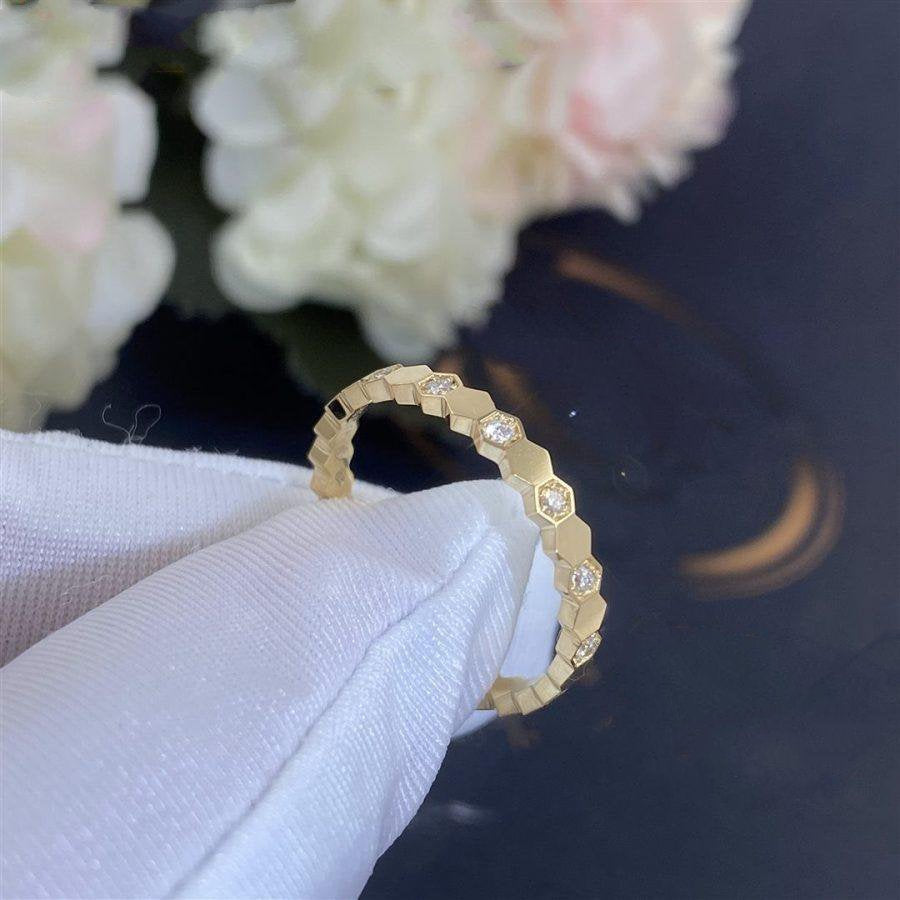 Lume Jewelry BEE LOVE RING GOLD DIAMOND