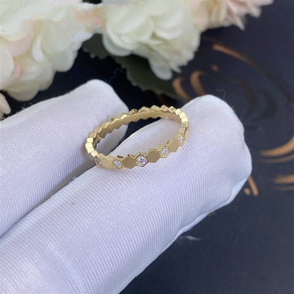 Lume Jewelry BEE LOVE RING GOLD DIAMOND