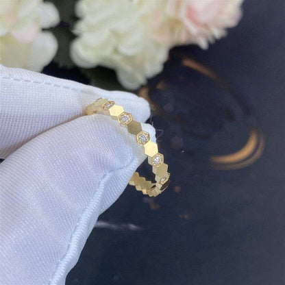 Lume Jewelry BEE LOVE RING GOLD DIAMOND