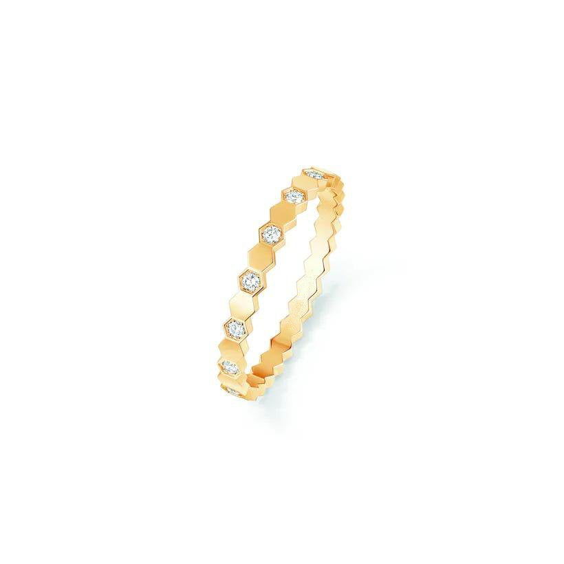 Lume Jewelry BEE LOVE RING GOLD DIAMOND