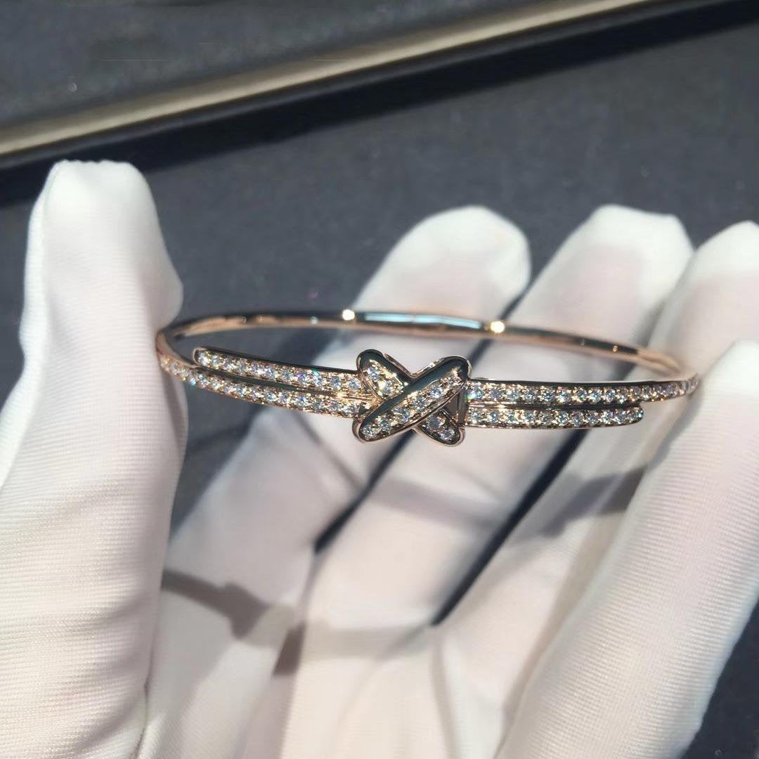 ルムジュエリー JEUX DE BRACELET DIAMONDS ピンクゴールド