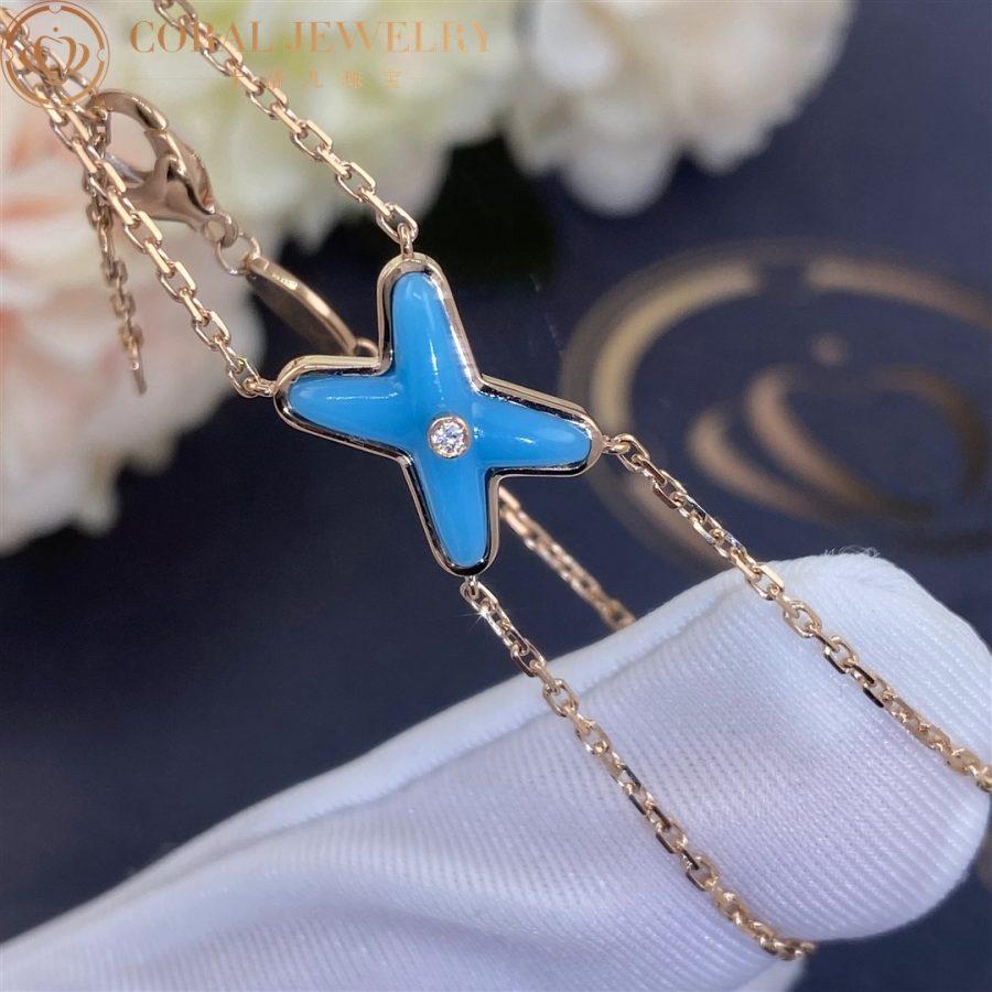 Lume Jewelry「JEUX BRACELET TURQUOISE PINK GOLD 1 DIAMOND」
