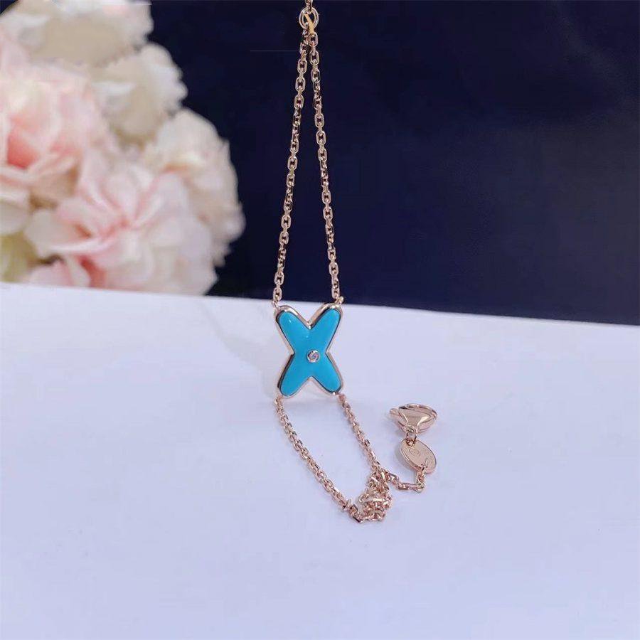 Lume Jewelry「JEUX BRACELET TURQUOISE PINK GOLD 1 DIAMOND」