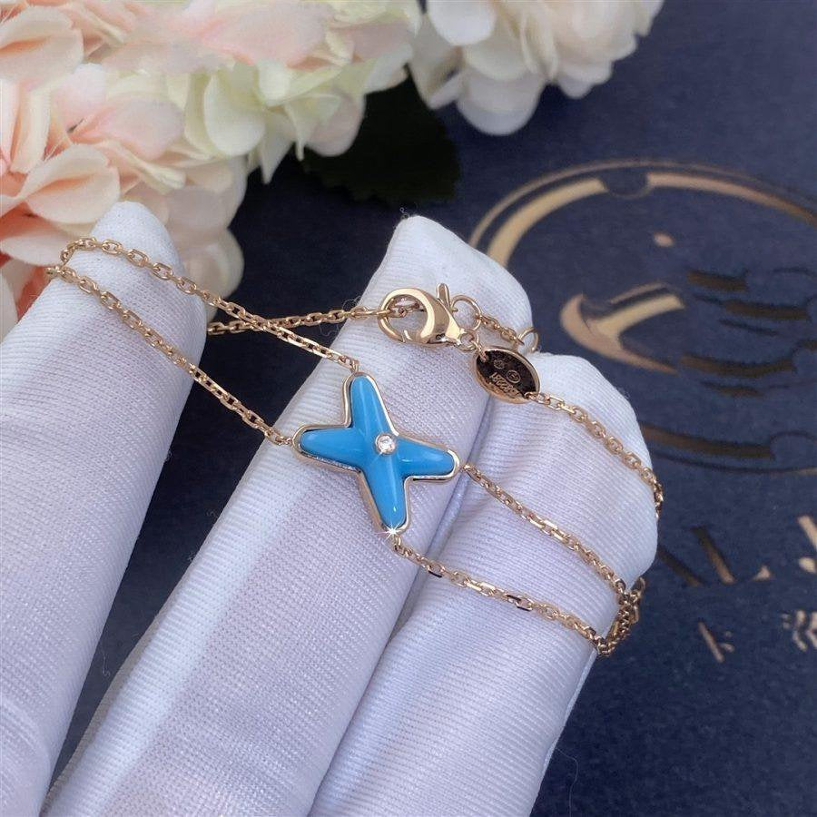 Lume Jewelry「JEUX BRACELET TURQUOISE PINK GOLD 1 DIAMOND」