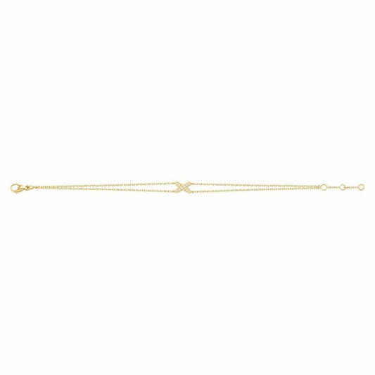 Lume Jewelry JEUXブレスレット ゴールドダイヤモンド