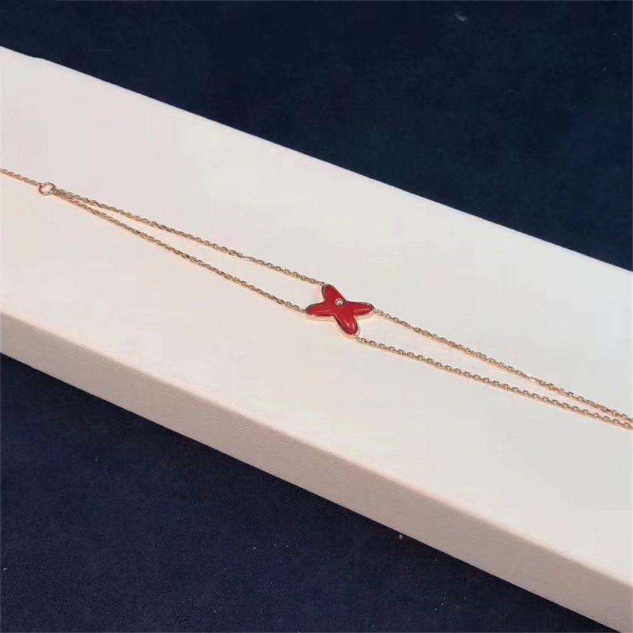 Lume Jewelry「JEUX BRACELET CARNELIAN PINK GOLD 1 DIAMOND」