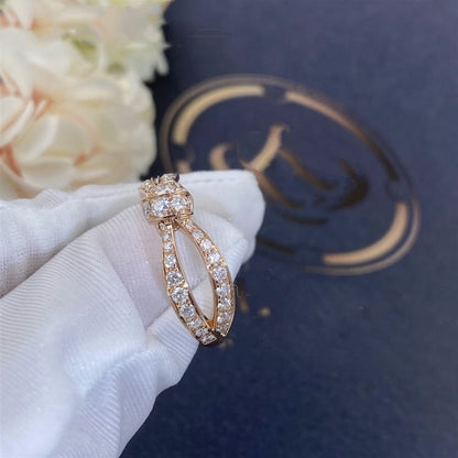 ®Lume Jewelry®LIENS ピンクゴールド ダイヤモンドリング