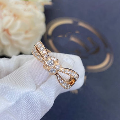 ®Lume Jewelry®LIENS ピンクゴールド ダイヤモンドリング