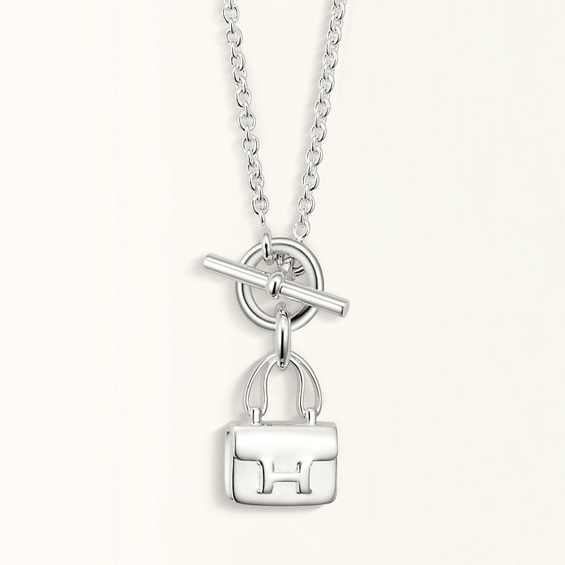 「リュームジュエリー」ポップ H ペンダント シルバーネックレス