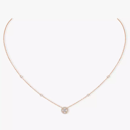 [Lume Jewelry]Diamond Necklace 0,20ct Brilliant Shape Joy